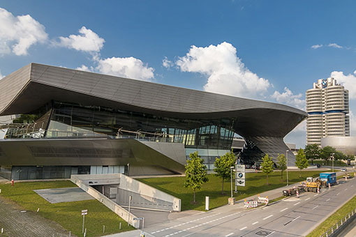 Gebäude BMW Welt München