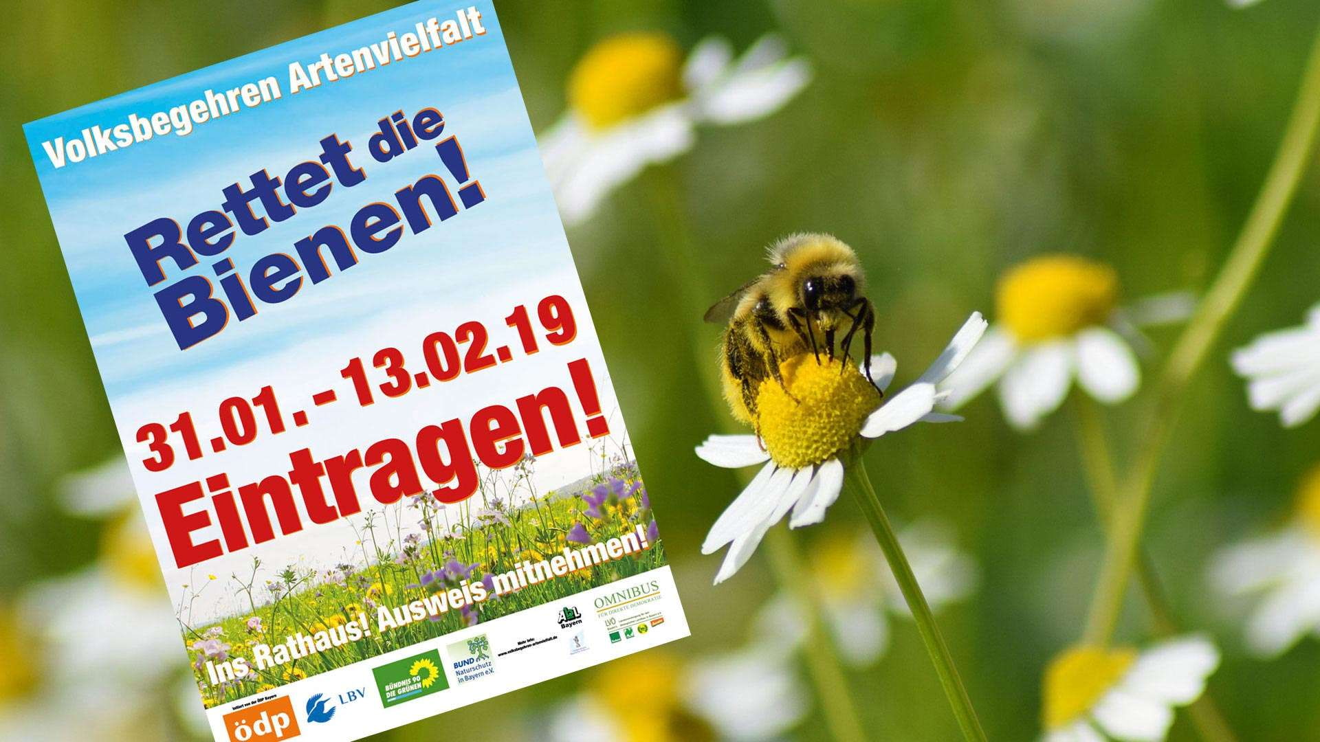 Volksbegehren Rettet die Bienen